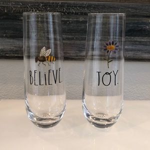 Rae Dunn Stemless Flutes
